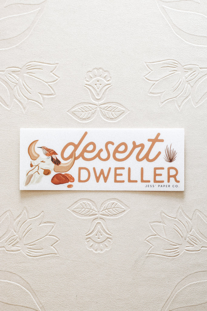 Desert Dweller Sticker
