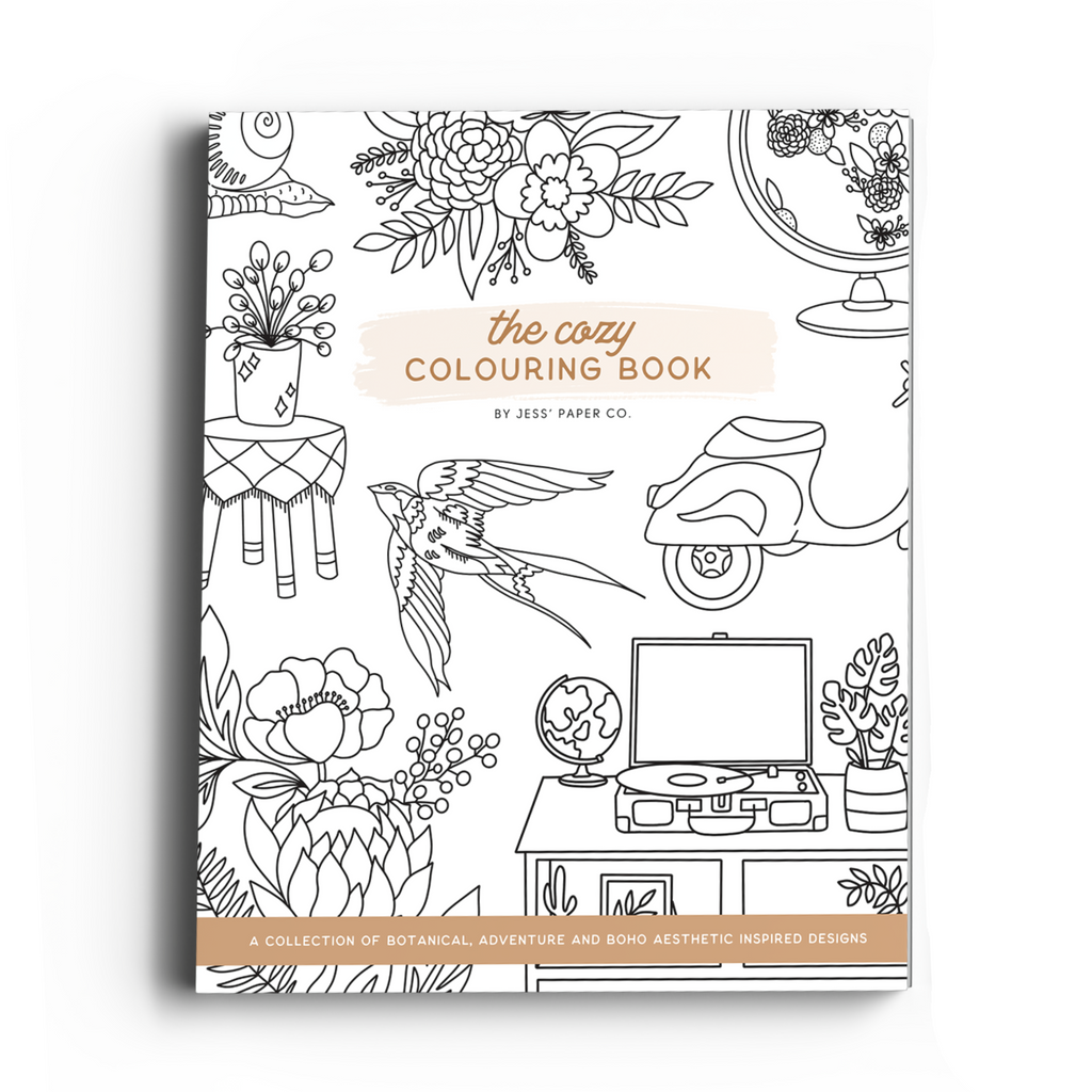 The Cozy Colouring Book