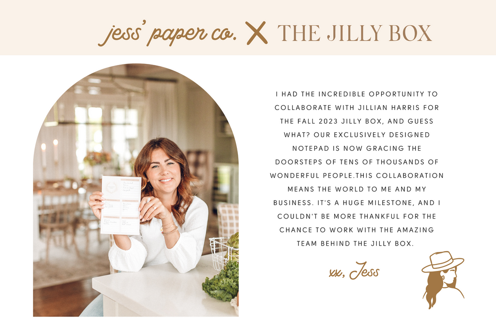 Grocery Notepad | For the Jilly Box