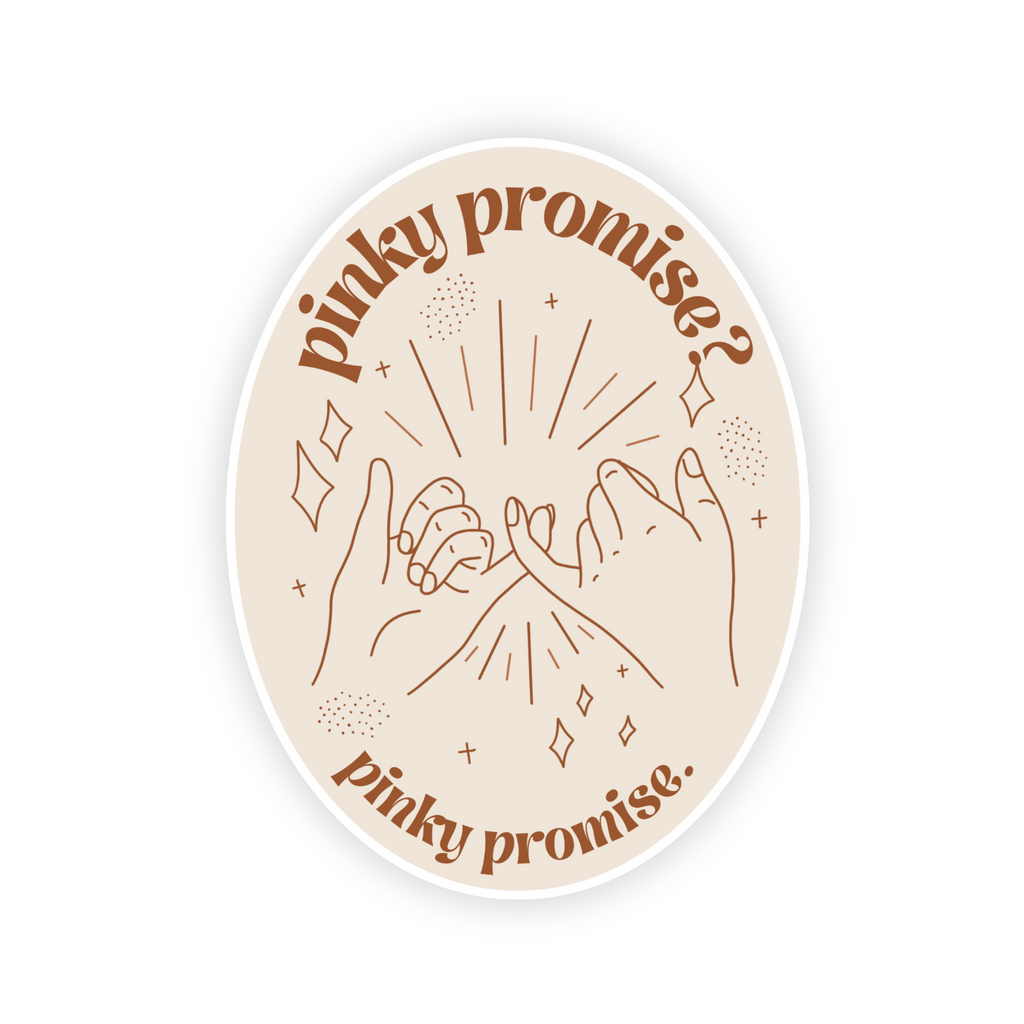 Pinky Promise Sticker