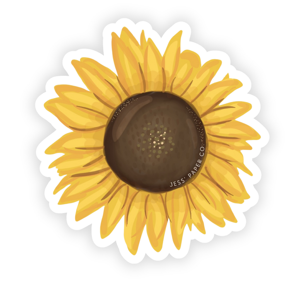 Sunflower Sticker