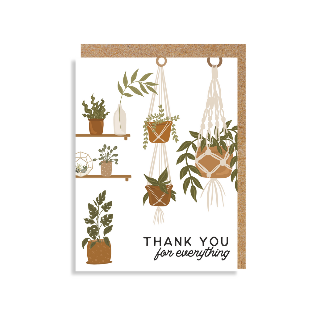 Plant Thank You Card