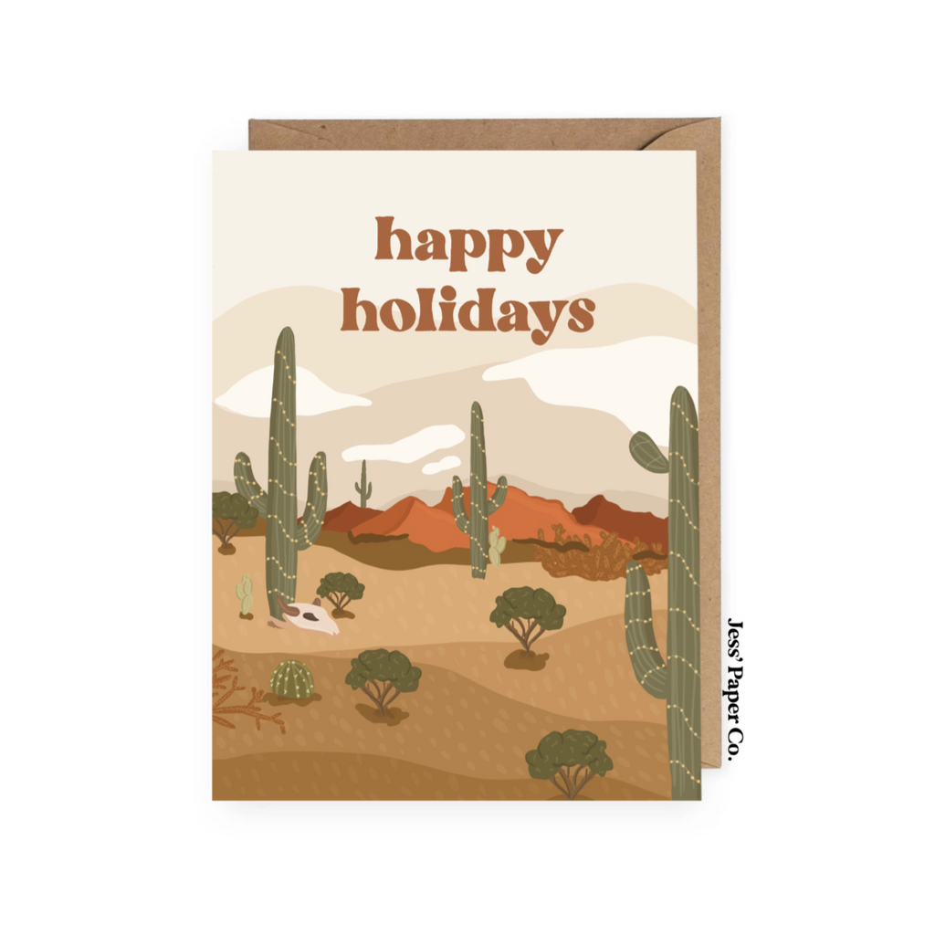 Desert Vibes Christmas Card