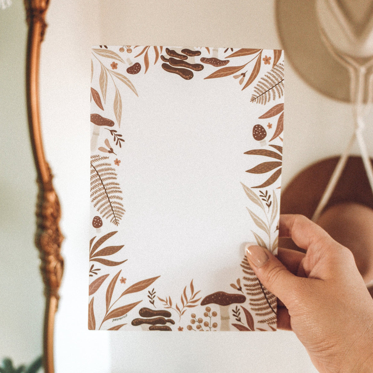 Boho Botanicals Notepad | Jess' Paper Co.