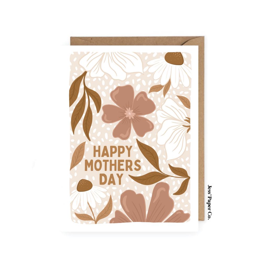 Flowery Mothers Day Card